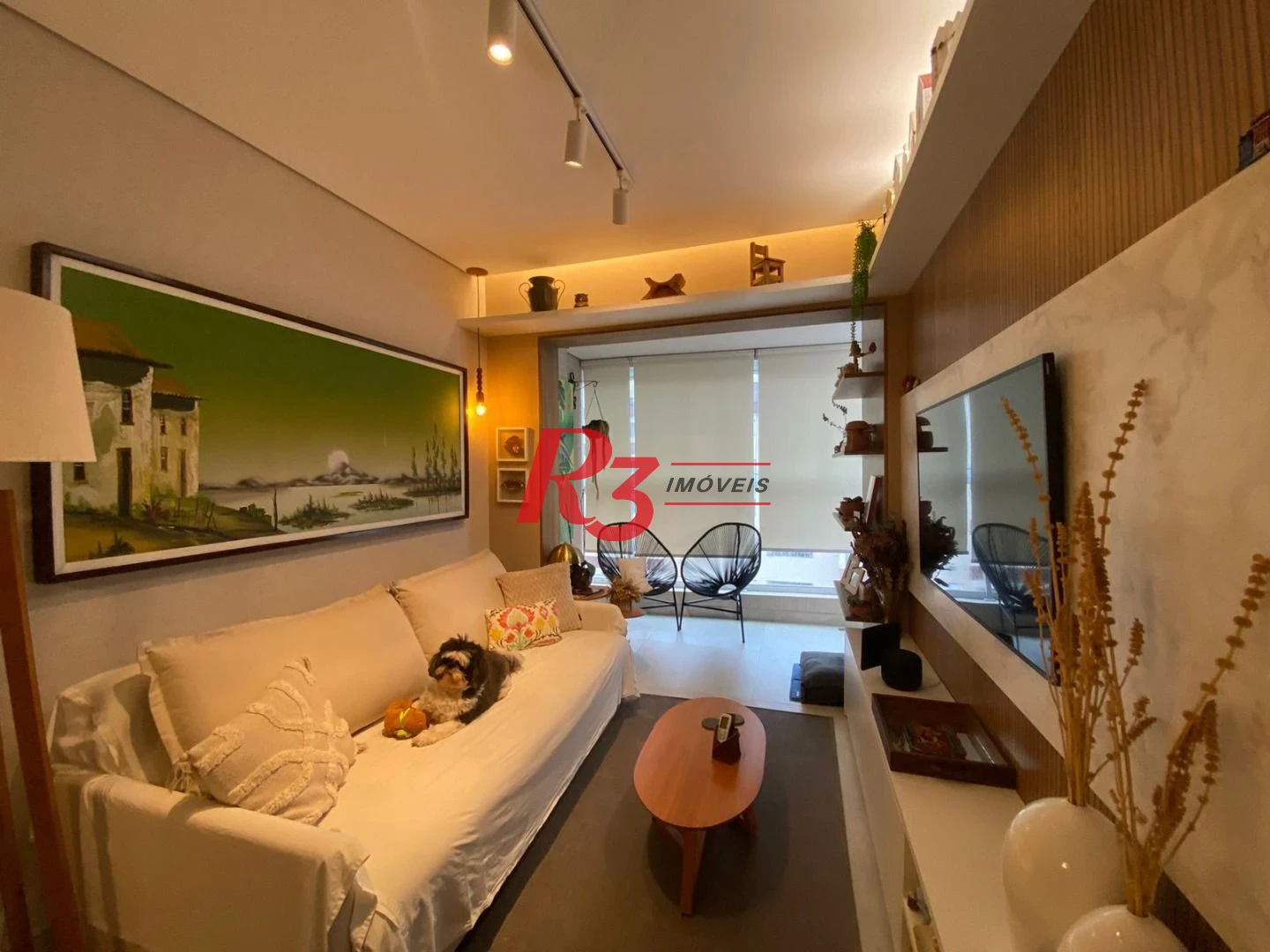 Apartamento com 2 dormitórios à venda, 66 m² por R$ 910.000,00 - Campo Grande - Santos/SP