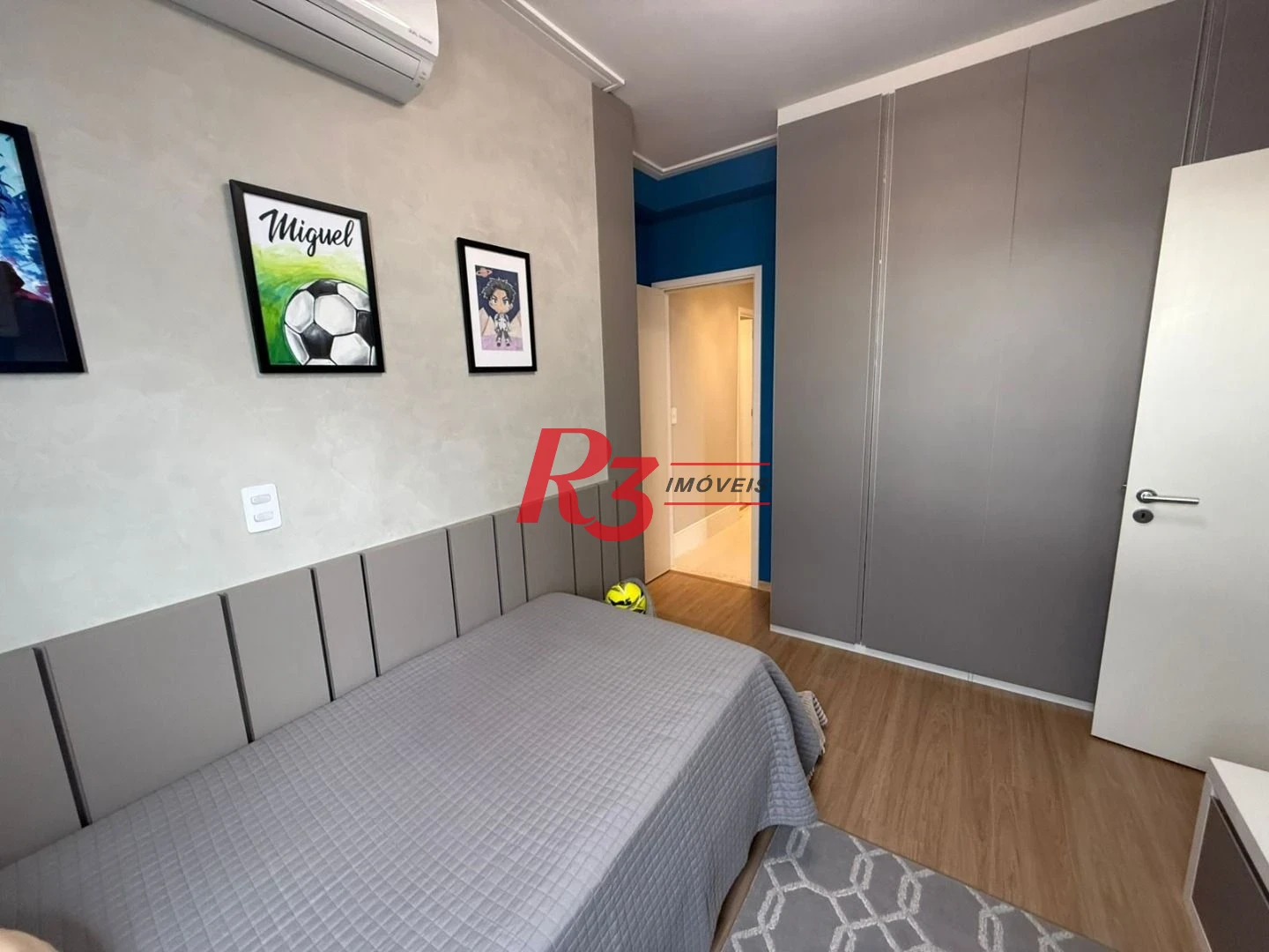 Apartamento com 3 dormitórios à venda, 125 m² por R$ 1.950.000,00 - Embaré - Santos/SP