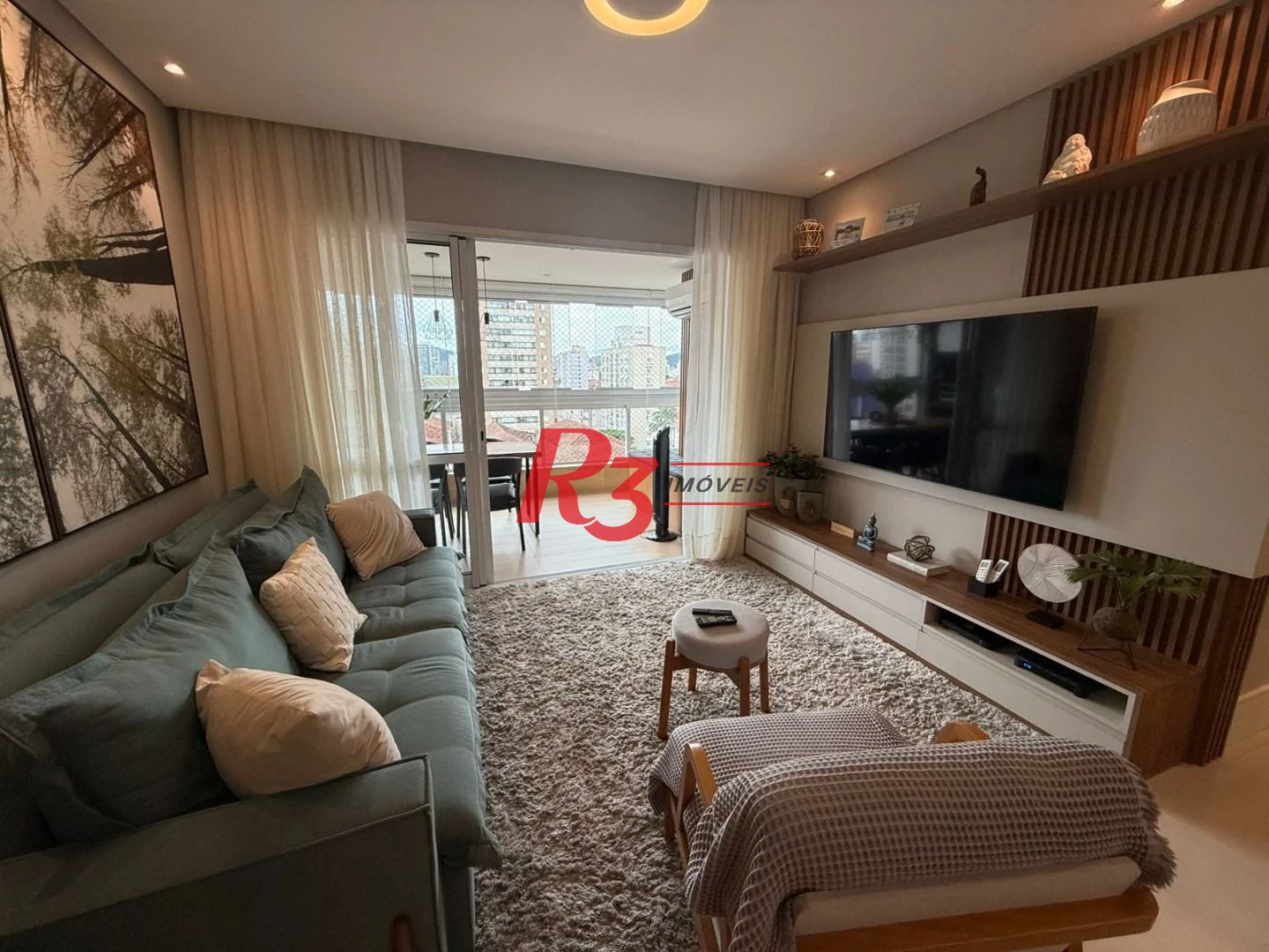 Apartamento com 3 dormitórios à venda, 125 m² por R$ 1.950.000,00 - Embaré - Santos/SP