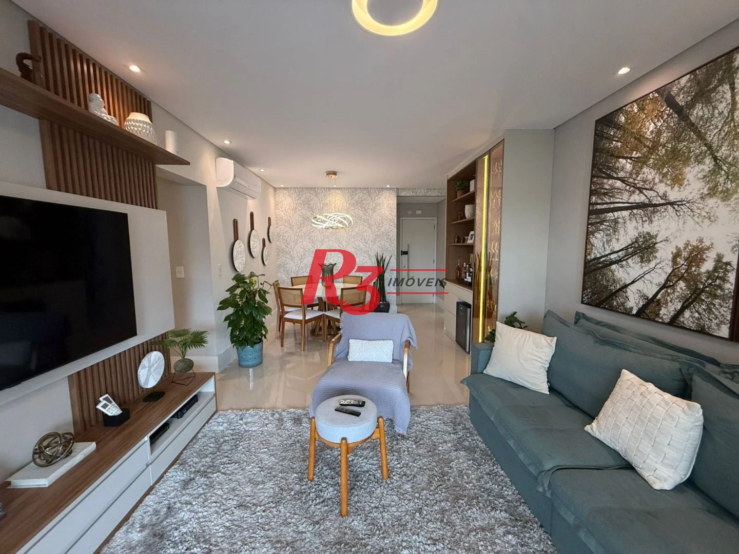 Apartamento com 3 dormitórios à venda, 125 m² por R$ 1.950.000,00 - Embaré - Santos/SP
