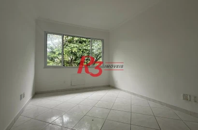 Apartamento com 3 dormitórios para alugar, 110 m² por R$ 3.500,00/mês - Gonzaga - Santos/SP