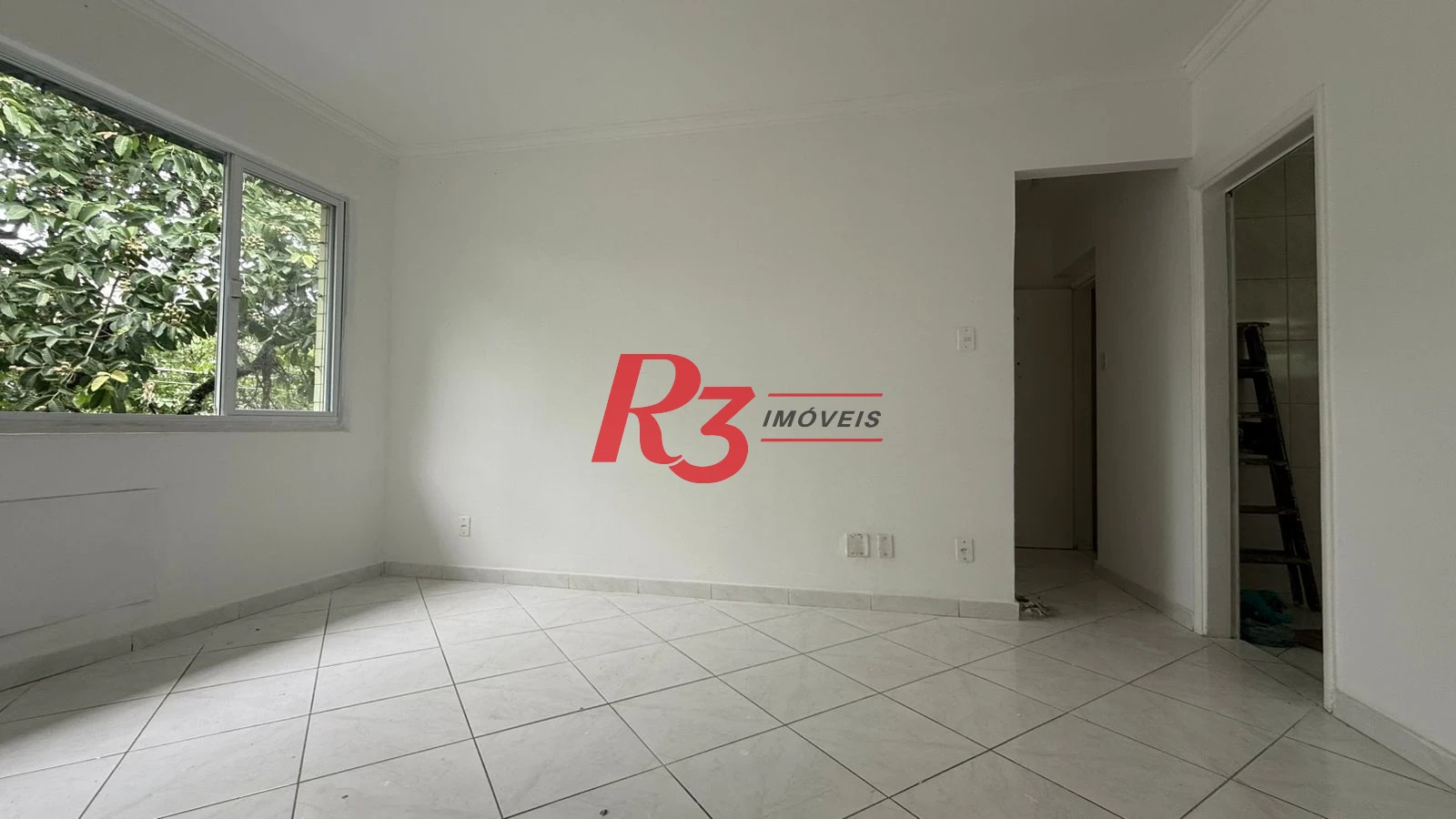 Apartamento com 3 dormitórios para alugar, 110 m² por R$ 3.500,00/mês - Gonzaga - Santos/SP