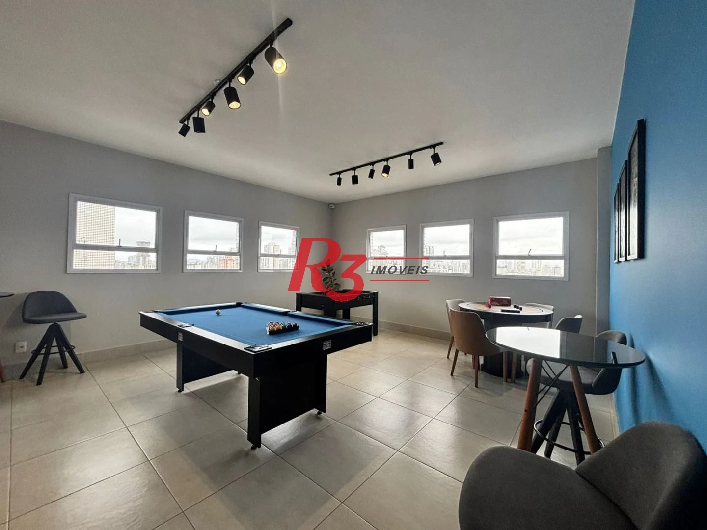 Apartamento com 1 dormitório para alugar, 53 m² - Embaré - Santos/SP