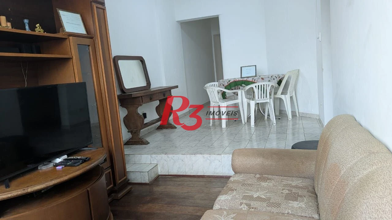Apartamento para alugar, 95 m² por R$ 4.500,00/mês - Ponta da Praia - Santos/SP