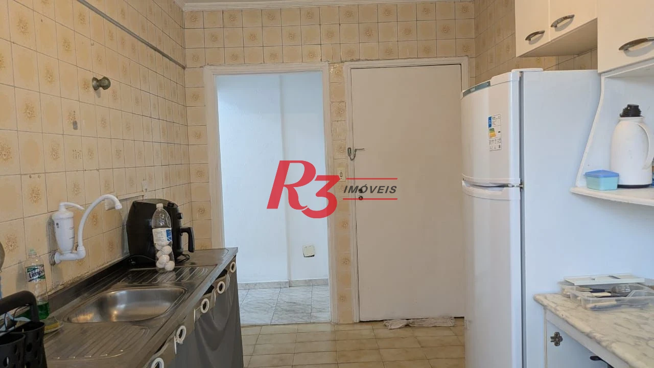 Apartamento para alugar, 95 m² por R$ 4.500,00/mês - Ponta da Praia - Santos/SP