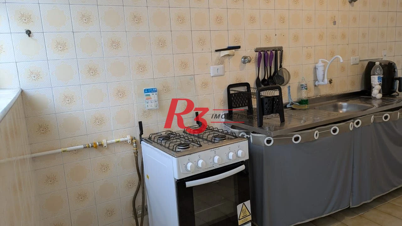 Apartamento para alugar, 95 m² por R$ 4.500,00/mês - Ponta da Praia - Santos/SP