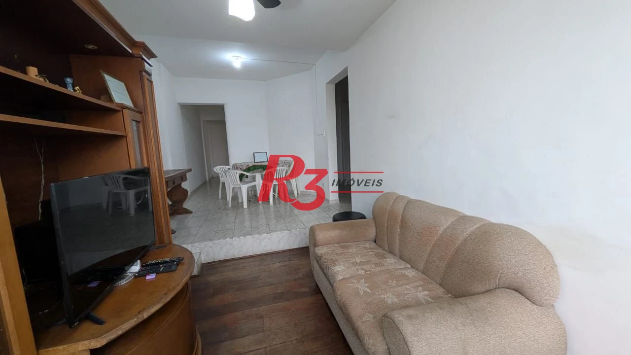 Apartamento para alugar, 95 m² por R$ 4.500,00/mês - Ponta da Praia - Santos/SP
