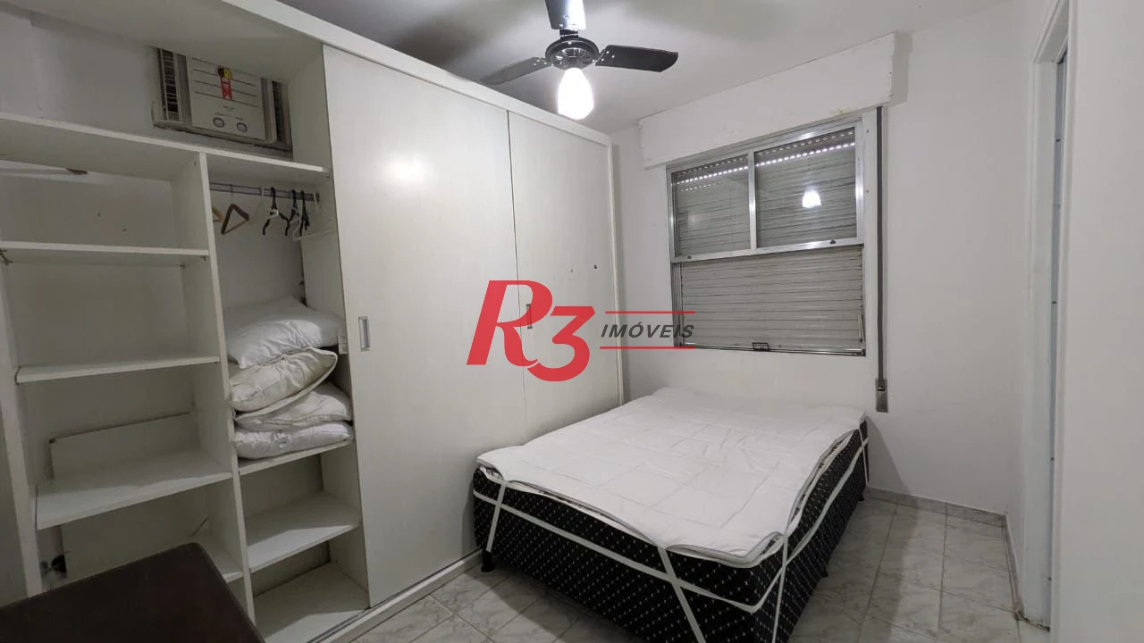 Apartamento para alugar, 95 m² por R$ 4.500,00/mês - Ponta da Praia - Santos/SP