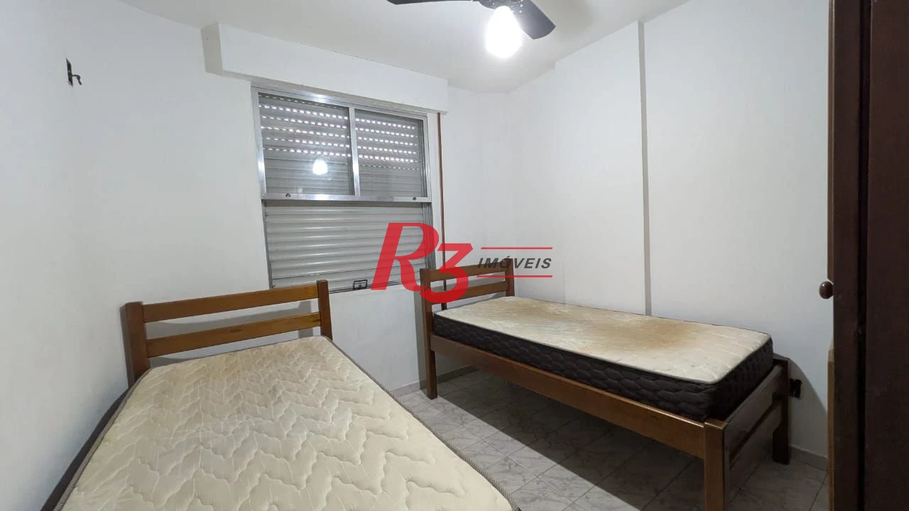 Apartamento para alugar, 95 m² por R$ 4.500,00/mês - Ponta da Praia - Santos/SP