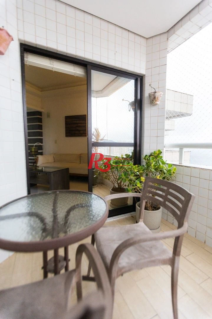 Flat com 2 dormitórios para alugar, 60 m² por R$ 7.000,02/mês - Boqueirão - Santos/SP