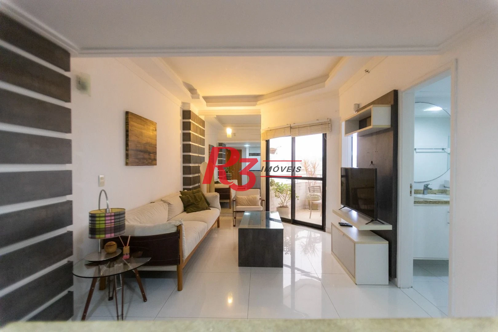 Flat com 2 dormitórios para alugar, 60 m² por R$ 7.000,02/mês - Boqueirão - Santos/SP