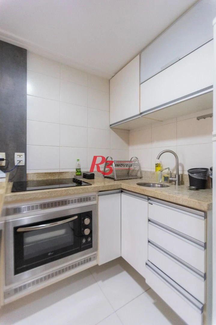 Flat com 2 dormitórios para alugar, 60 m² por R$ 7.000,02/mês - Boqueirão - Santos/SP