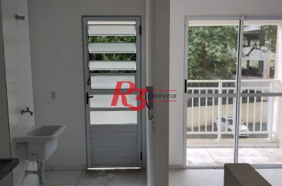 Apartamento com 2 dormitórios à venda, 61 m² por R$ 330.000,00 - Morro de Nova Cintra - Santos/SP