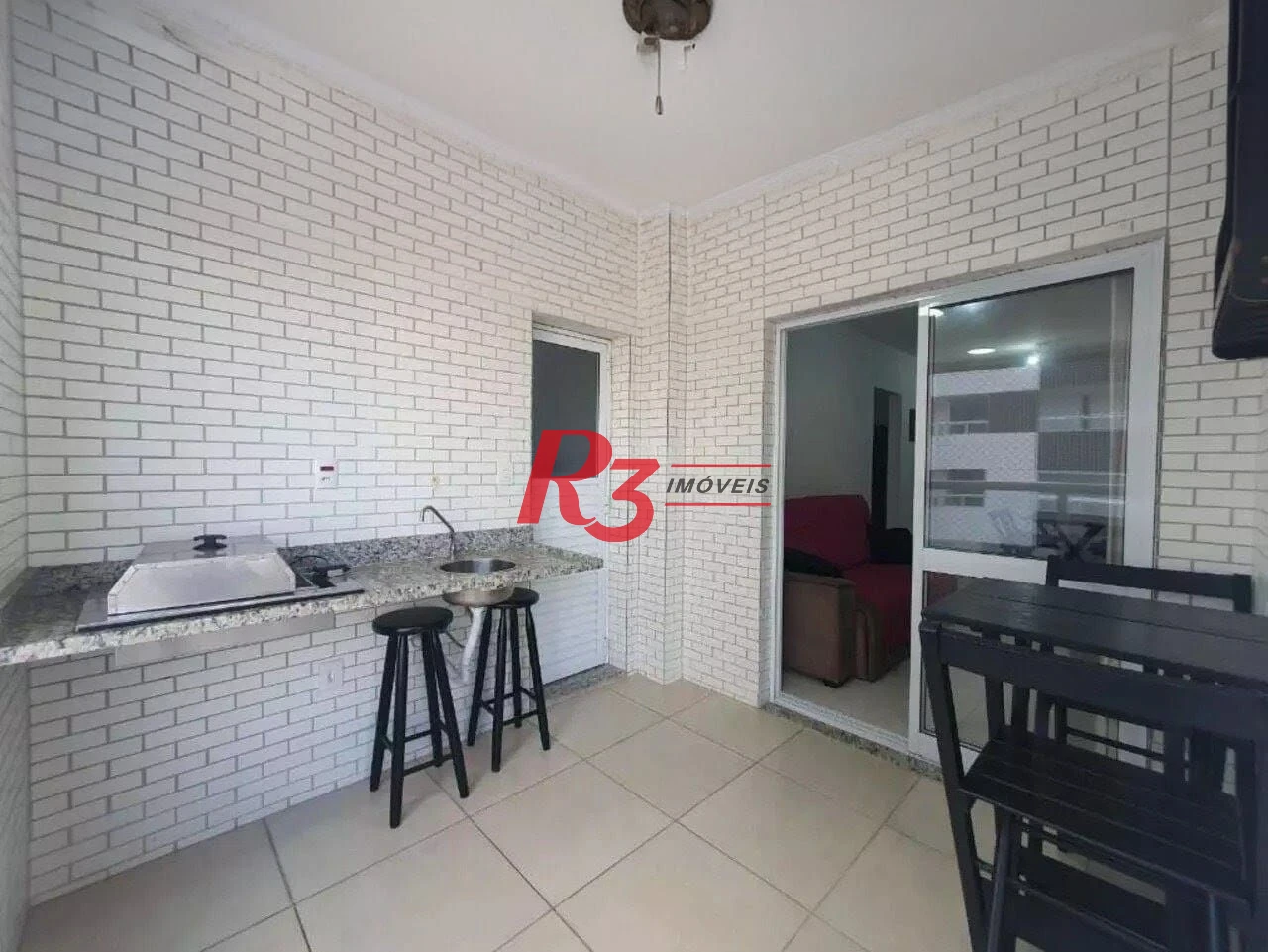 Apartamento com 2 dormitórios à venda, 86 m² por R$ 590.000,00 - Vila Guilhermina - Praia Grande/SP