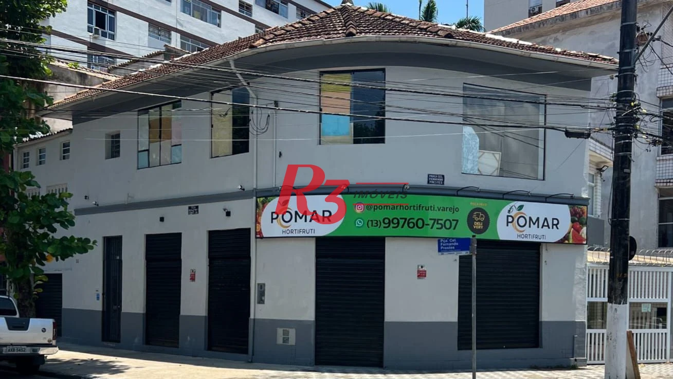 Loja para alugar, 85 m² por R$ 5.127,05/mês - Macuco - Santos/SP
