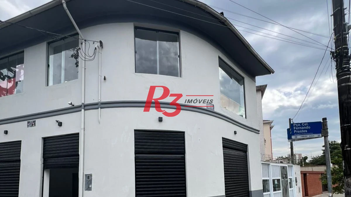 Loja para alugar, 85 m² por R$ 5.127,05/mês - Macuco - Santos/SP