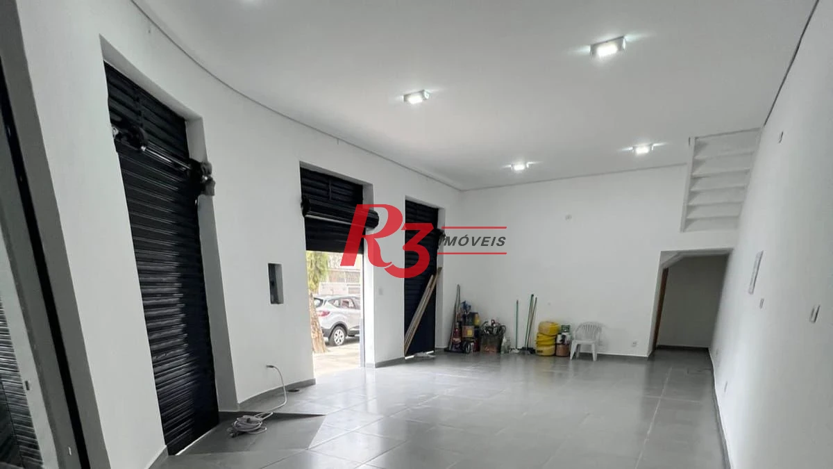 Loja para alugar, 85 m² por R$ 5.127,05/mês - Macuco - Santos/SP
