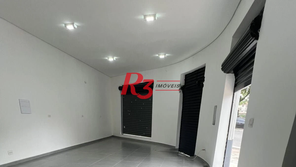 Loja para alugar, 85 m² por R$ 5.127,05/mês - Macuco - Santos/SP