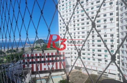 Apartamento com 3 dormitórios à venda, 107 m² por R$ 690.000,00 - José Menino - Santos/SP