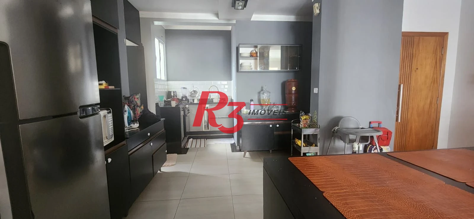 Apartamento com 3 dormitórios à venda, 107 m² por R$ 690.000,00 - José Menino - Santos/SP