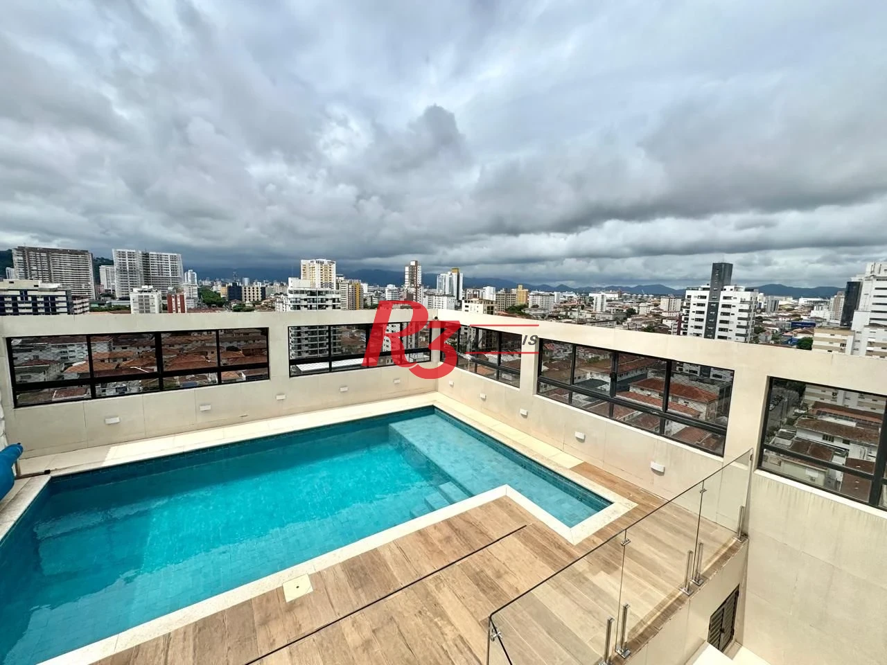 Cobertura com 4 dormitórios à venda, 418 m² por R$ 6.100.000,00 - Boqueirão - Santos/SP