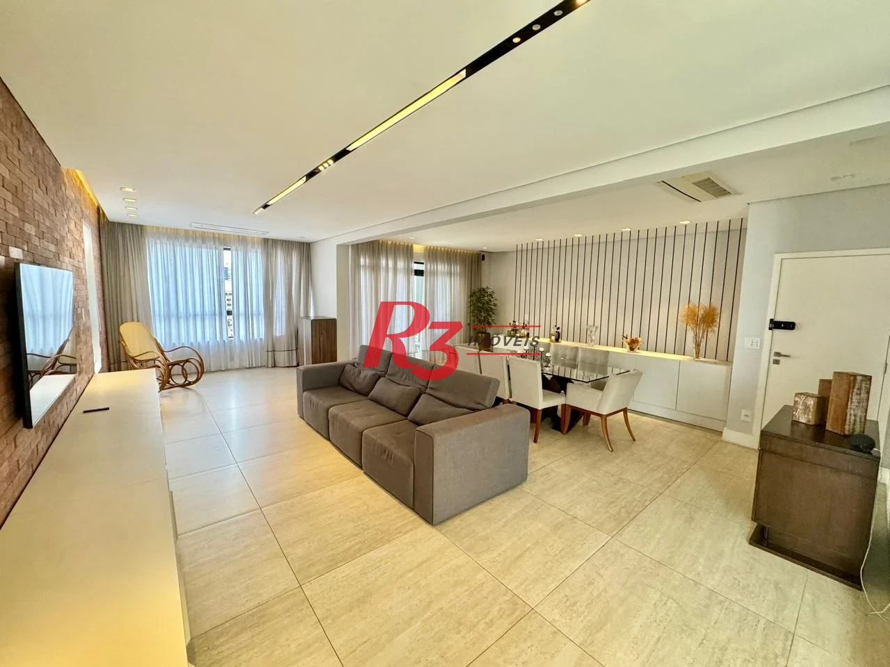 Cobertura com 4 dormitórios à venda, 418 m² por R$ 6.100.000,00 - Boqueirão - Santos/SP