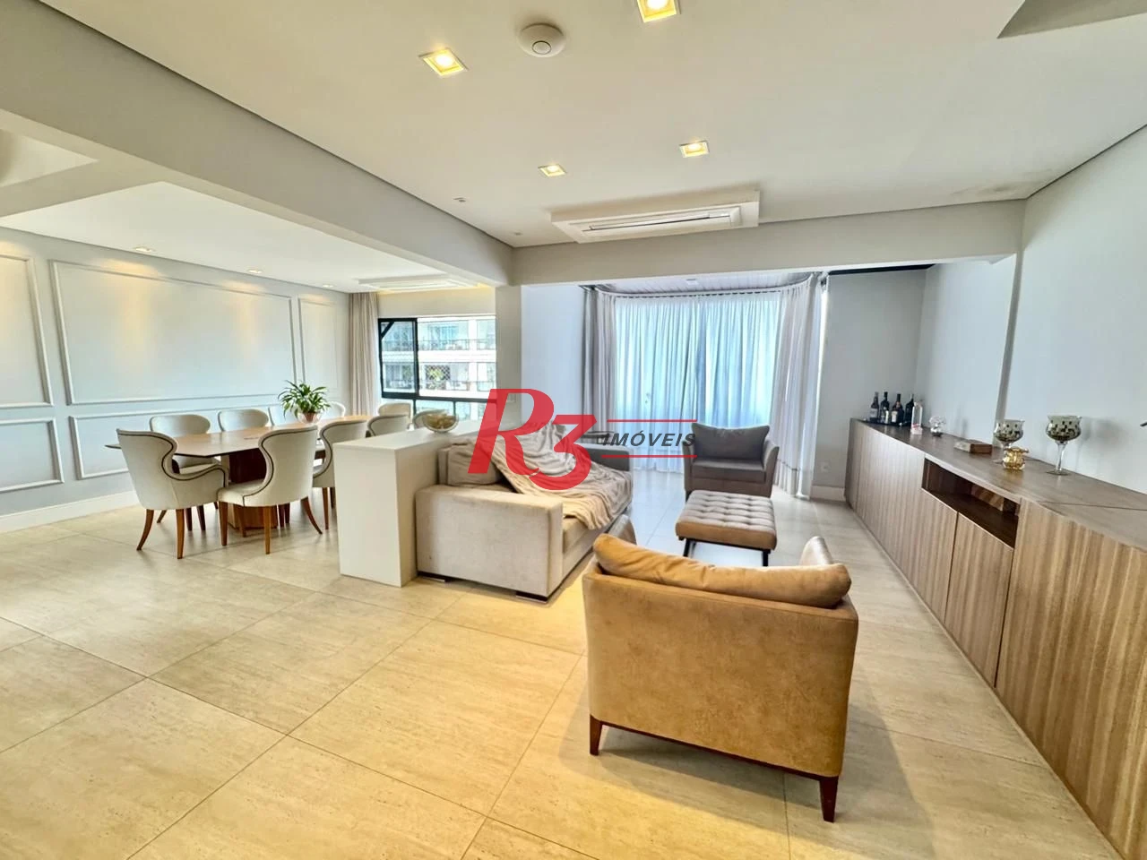 Cobertura com 4 dormitórios à venda, 418 m² por R$ 6.100.000,00 - Boqueirão - Santos/SP