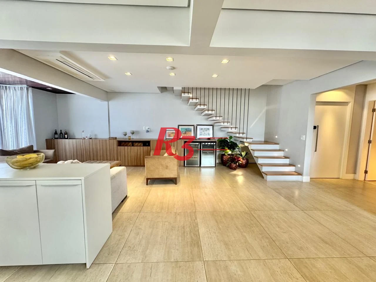 Cobertura com 4 dormitórios à venda, 418 m² por R$ 6.100.000,00 - Boqueirão - Santos/SP