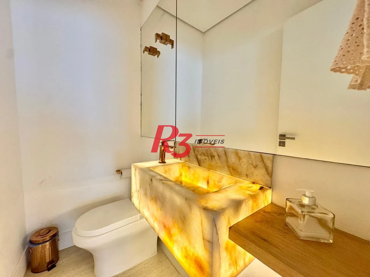 Cobertura com 4 dormitórios à venda, 418 m² por R$ 6.100.000,00 - Boqueirão - Santos/SP