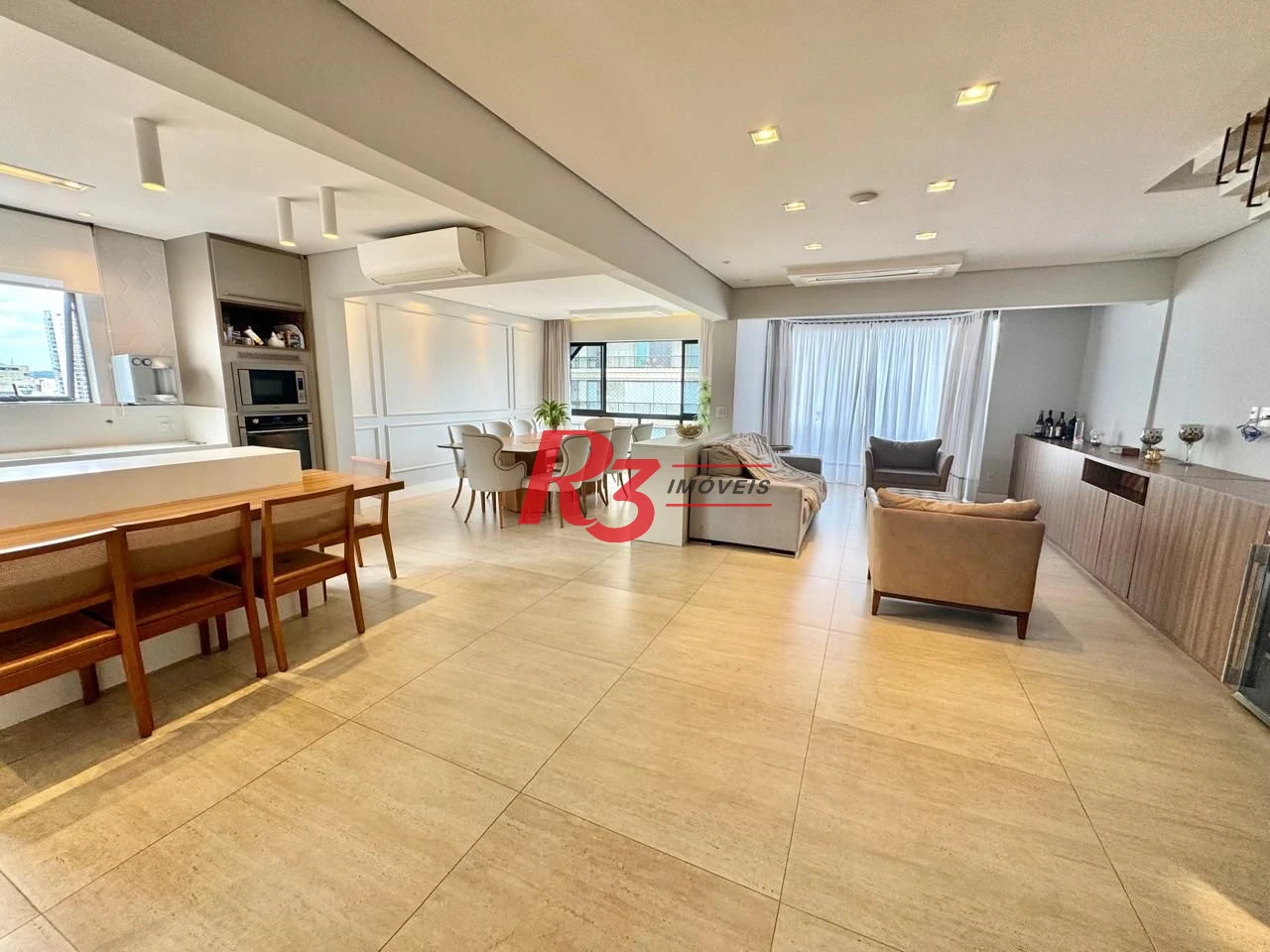 Cobertura com 4 dormitórios à venda, 418 m² por R$ 6.100.000,00 - Boqueirão - Santos/SP
