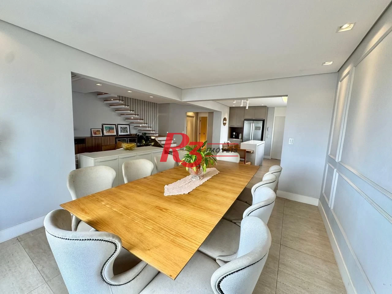 Cobertura com 4 dormitórios à venda, 418 m² por R$ 6.100.000,00 - Boqueirão - Santos/SP