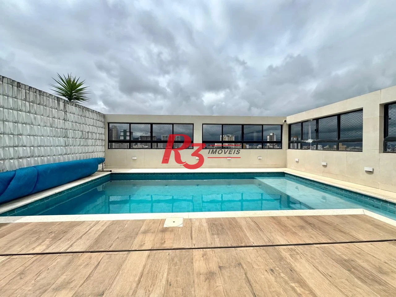 Cobertura com 4 dormitórios à venda, 418 m² por R$ 6.100.000,00 - Boqueirão - Santos/SP