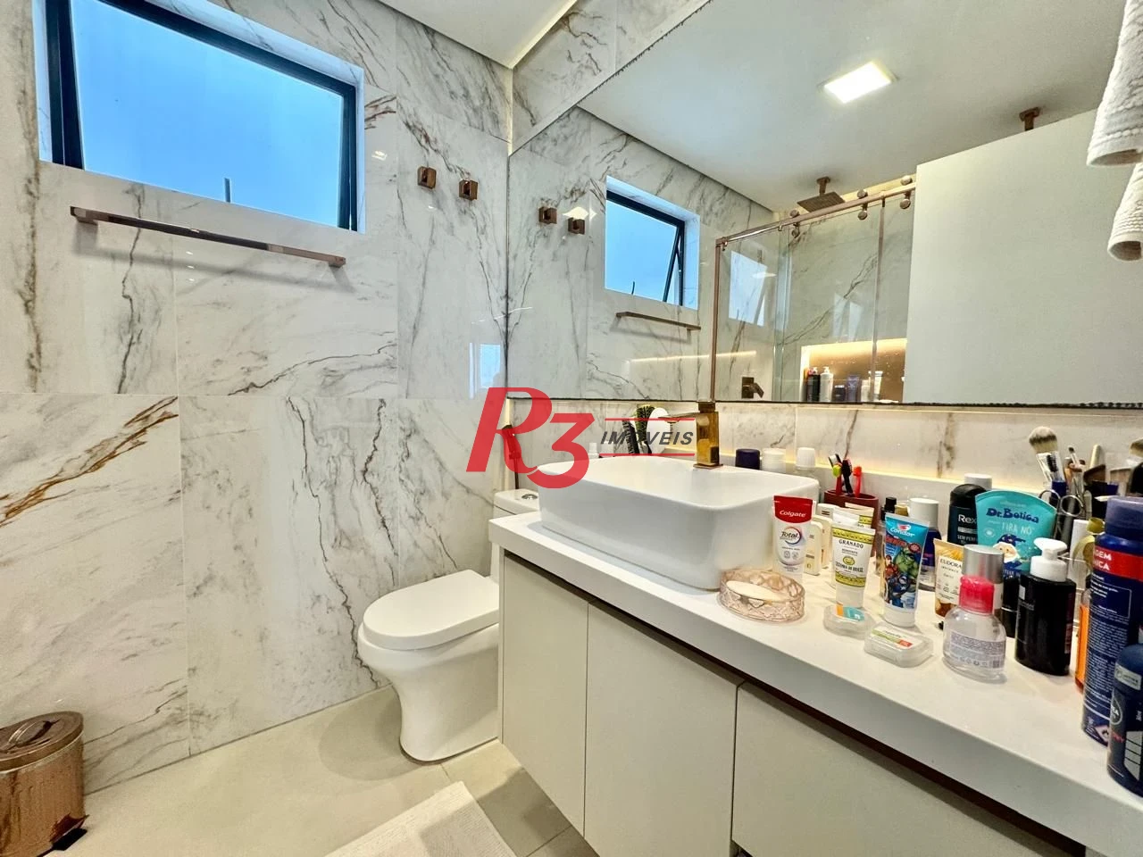 Cobertura com 4 dormitórios à venda, 418 m² por R$ 6.100.000,00 - Boqueirão - Santos/SP