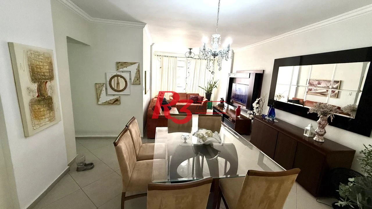 Apartamento com 2 dormitórios à venda, 102 m² por R$ 850.000,00 - Gonzaga - Santos/SP