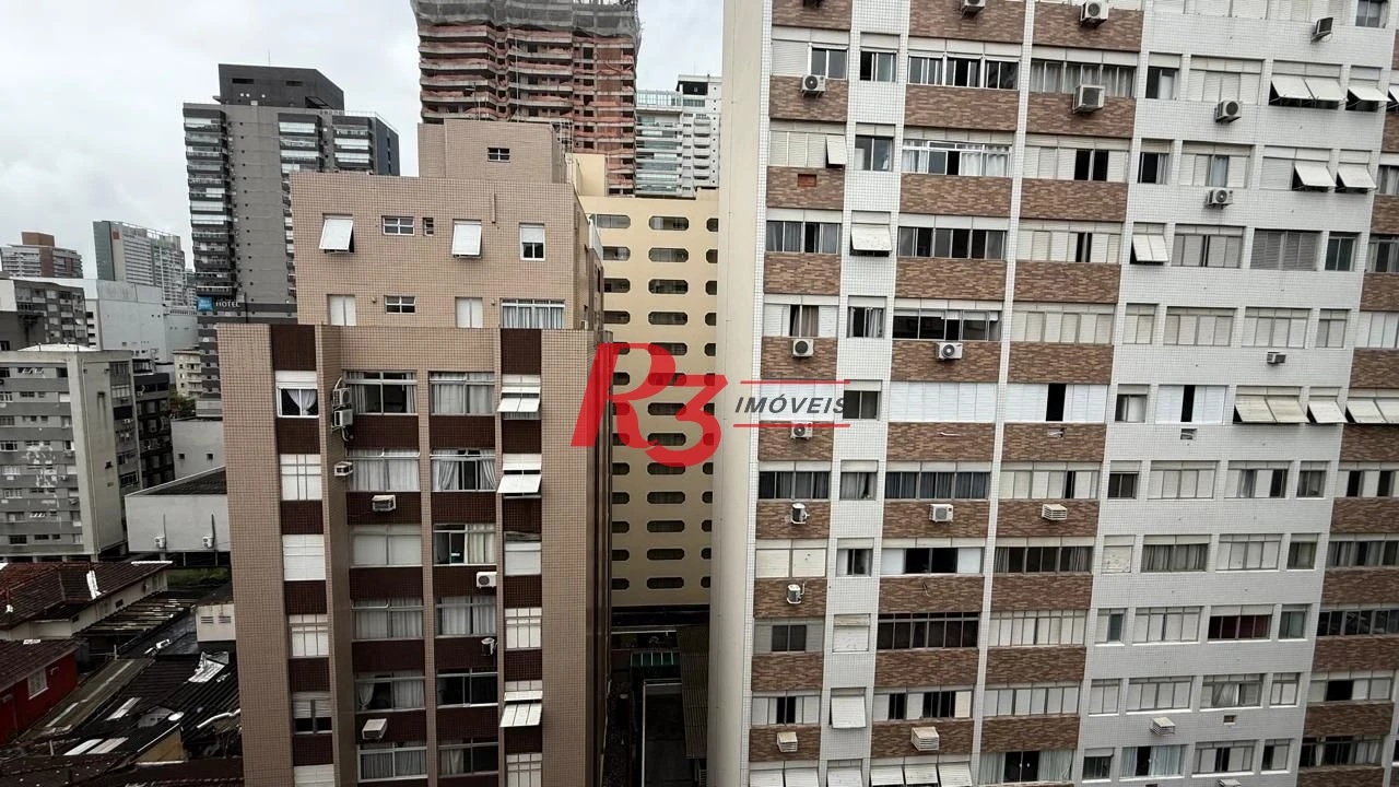 Apartamento com 2 dormitórios à venda, 102 m² por R$ 850.000,00 - Gonzaga - Santos/SP