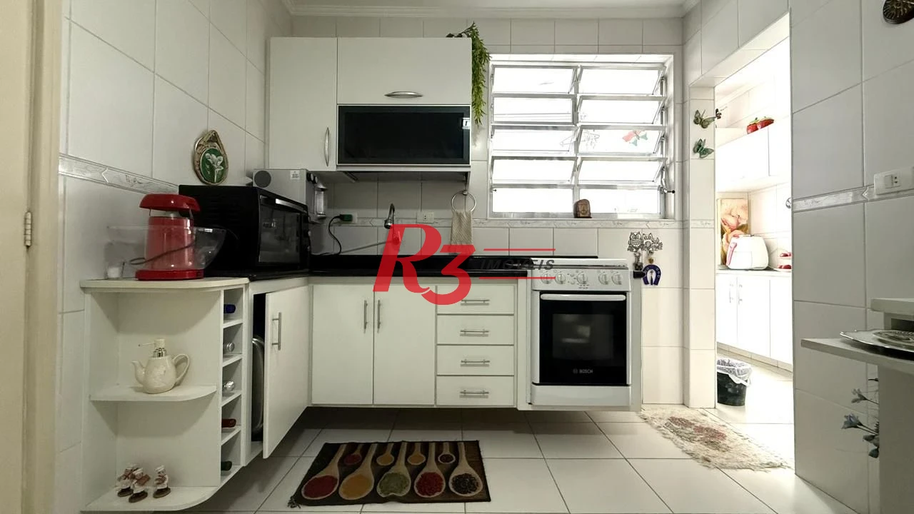 Apartamento com 2 dormitórios à venda, 102 m² por R$ 850.000,00 - Gonzaga - Santos/SP