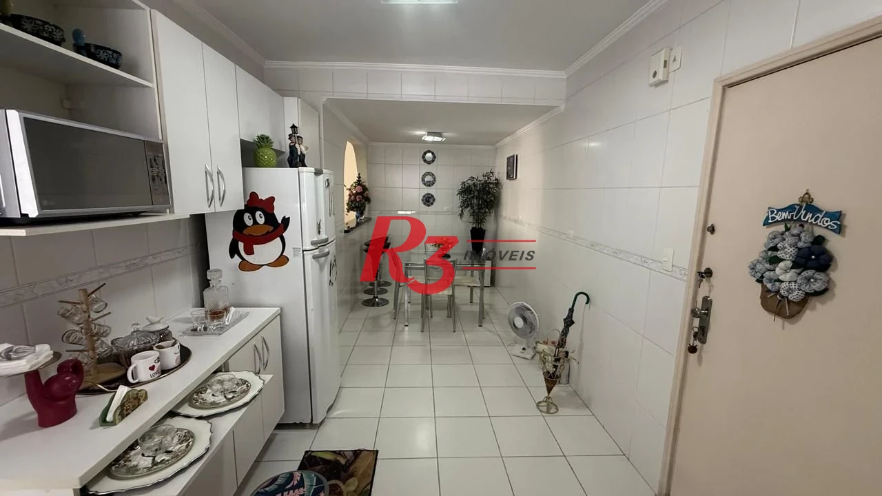 Apartamento com 2 dormitórios à venda, 102 m² por R$ 850.000,00 - Gonzaga - Santos/SP