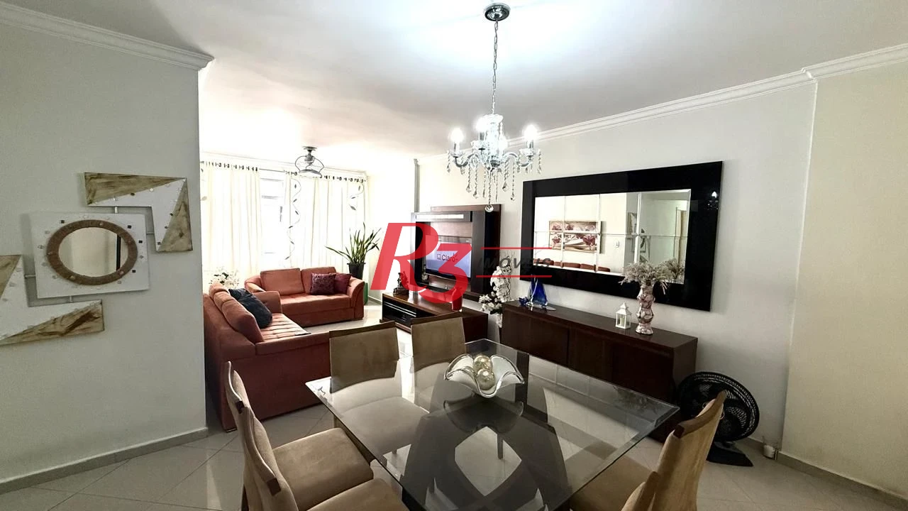 Apartamento com 2 dormitórios à venda, 102 m² por R$ 850.000,00 - Gonzaga - Santos/SP