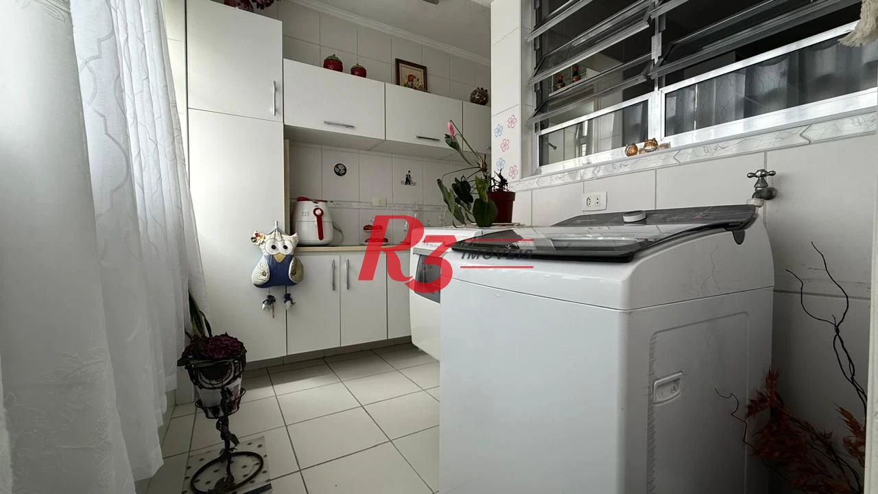 Apartamento com 2 dormitórios à venda, 102 m² por R$ 850.000,00 - Gonzaga - Santos/SP