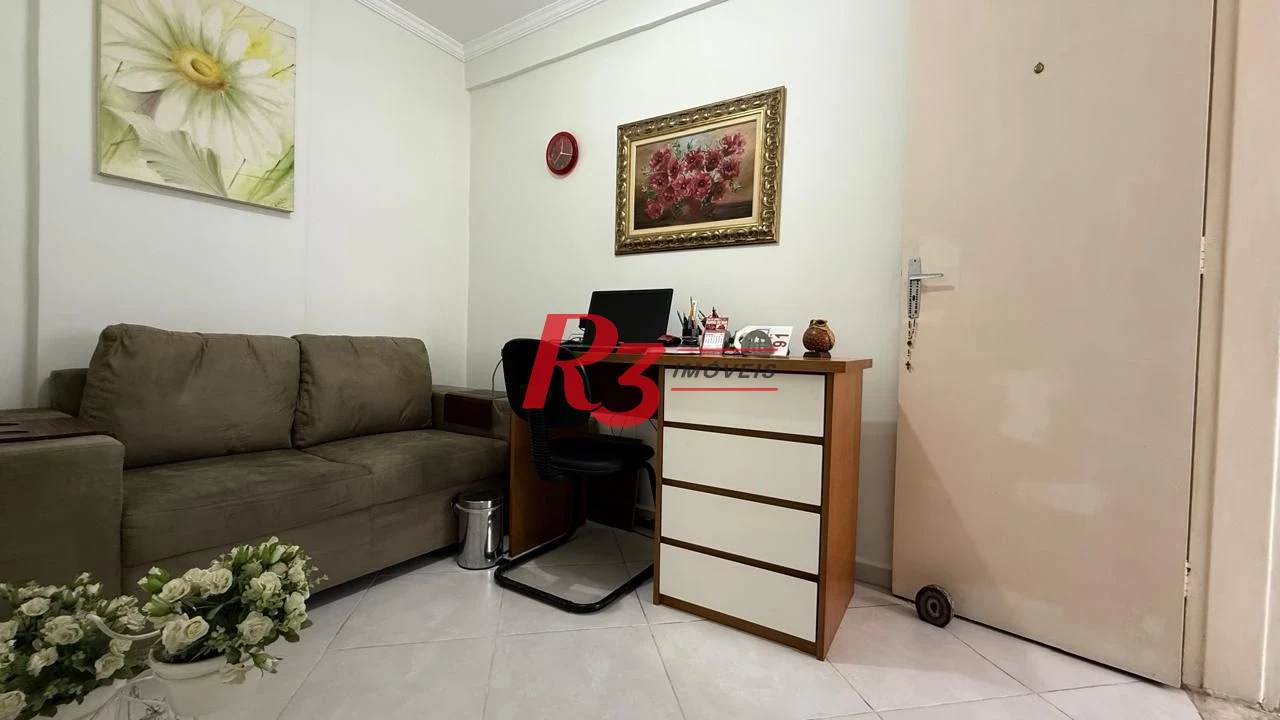 Apartamento com 2 dormitórios à venda, 102 m² por R$ 850.000,00 - Gonzaga - Santos/SP