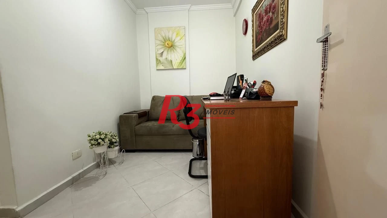 Apartamento com 2 dormitórios à venda, 102 m² por R$ 850.000,00 - Gonzaga - Santos/SP