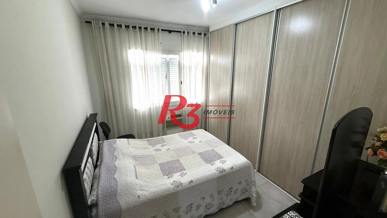 Apartamento com 2 dormitórios à venda, 102 m² por R$ 850.000,00 - Gonzaga - Santos/SP