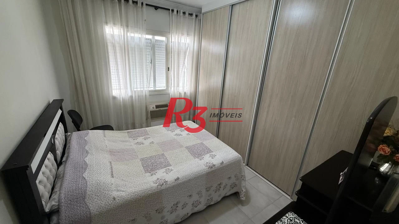 Apartamento com 2 dormitórios à venda, 102 m² por R$ 850.000,00 - Gonzaga - Santos/SP