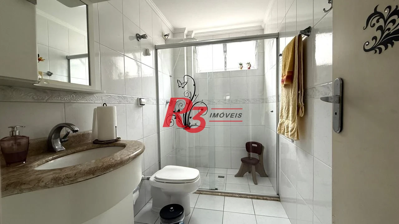 Apartamento com 2 dormitórios à venda, 102 m² por R$ 850.000,00 - Gonzaga - Santos/SP