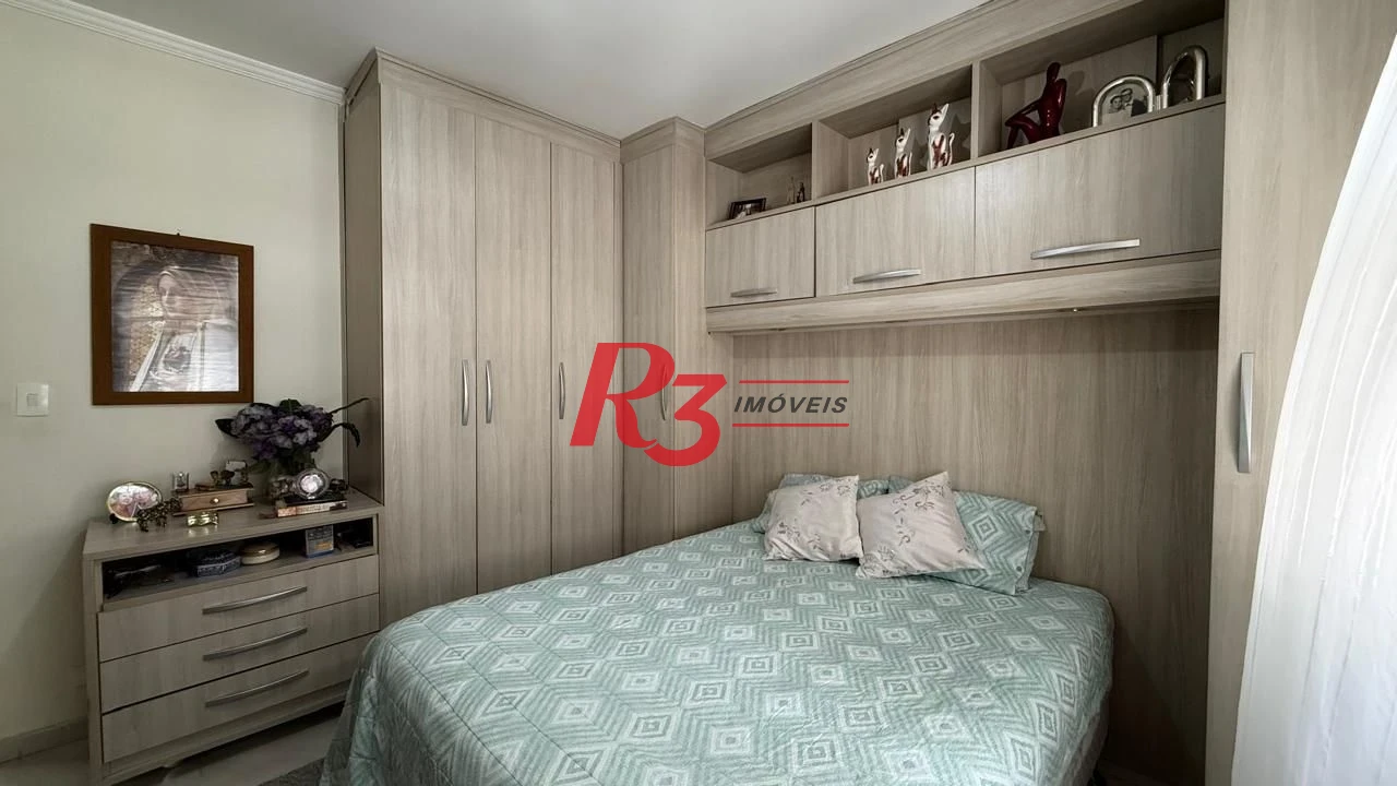 Apartamento com 2 dormitórios à venda, 102 m² por R$ 850.000,00 - Gonzaga - Santos/SP