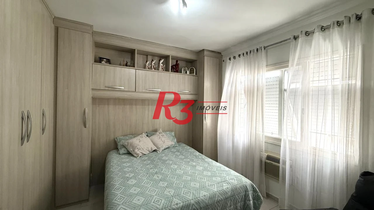 Apartamento com 2 dormitórios à venda, 102 m² por R$ 850.000,00 - Gonzaga - Santos/SP