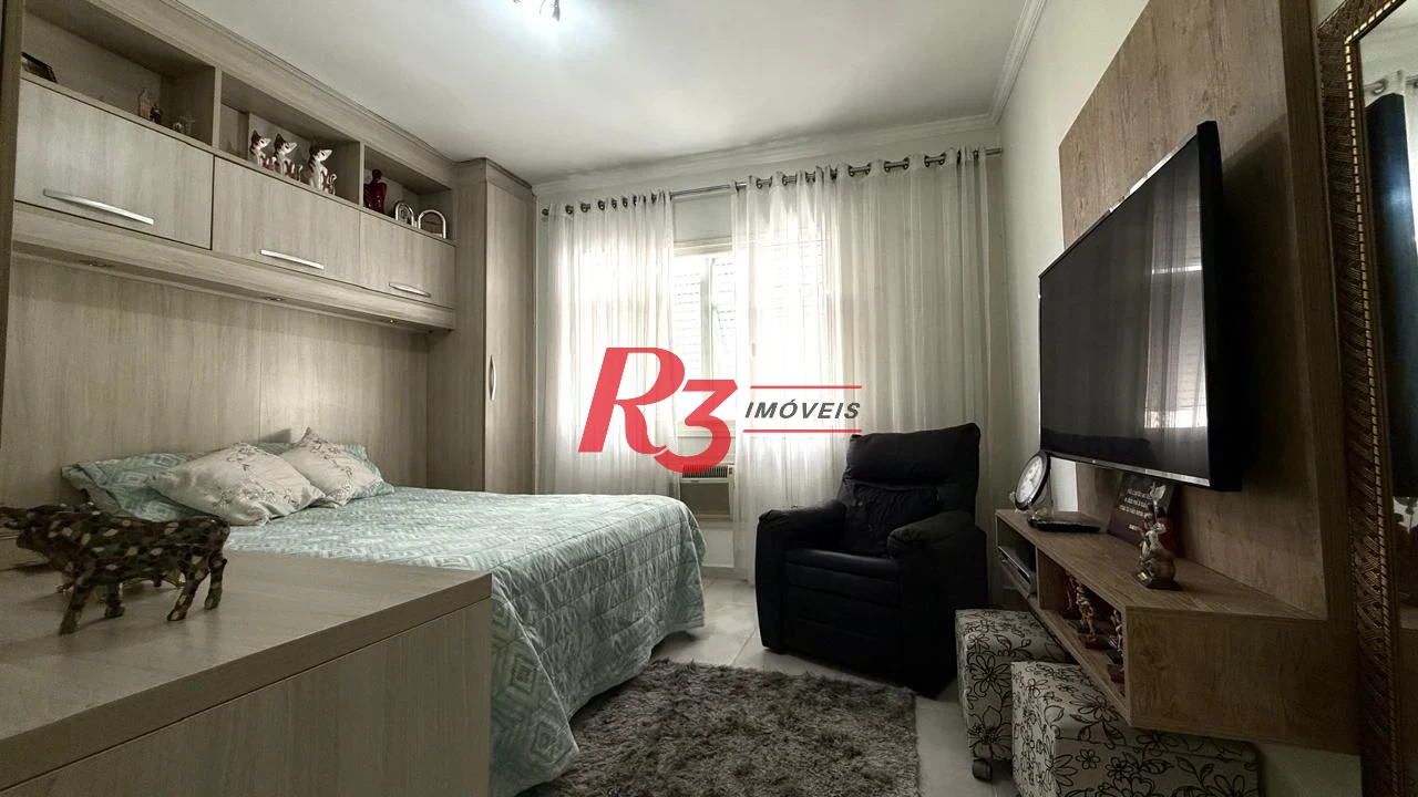 Apartamento com 2 dormitórios à venda, 102 m² por R$ 850.000,00 - Gonzaga - Santos/SP