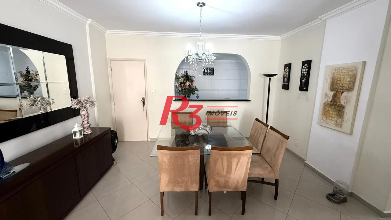 Apartamento com 2 dormitórios à venda, 102 m² por R$ 850.000,00 - Gonzaga - Santos/SP