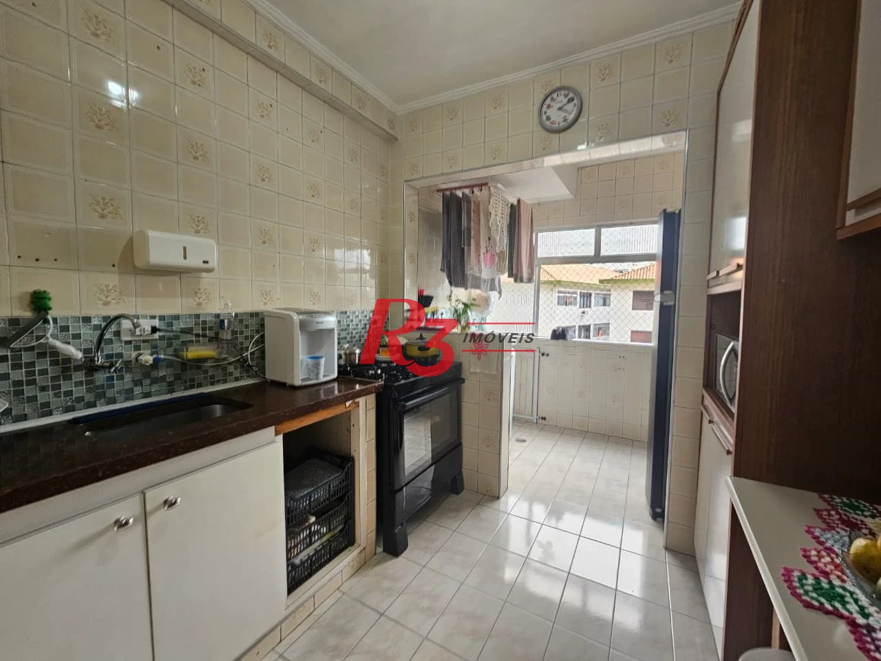 Apartamento com 3 dormitórios à venda, 76 m² por R$ 430.000,00 - Encruzilhada - Santos/SP