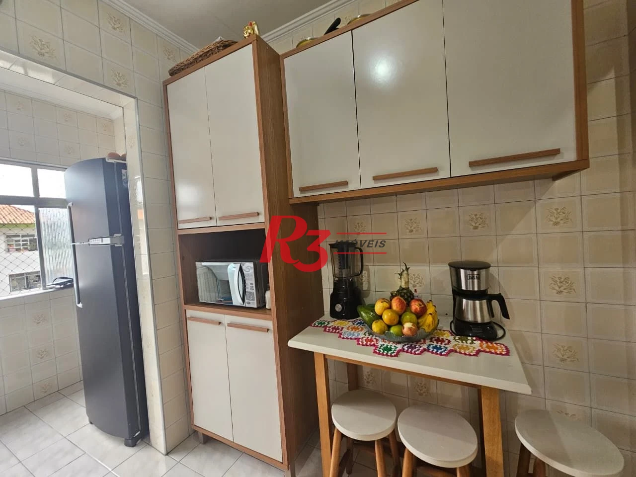 Apartamento com 3 dormitórios à venda, 76 m² por R$ 430.000,00 - Encruzilhada - Santos/SP